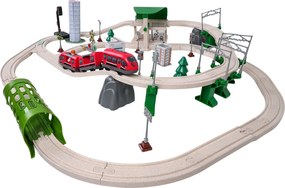 Ramiz Železničné mesto so svetlami a zvukom Funkcia 89el.