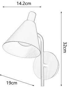 Brilagi - LED Nástenná lampa LUCERA LED/3W/230V zelená