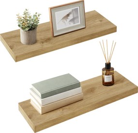 Dekorstudio Závesná polica LWS026B88 z MDF dosky 60x20 cm - artisan