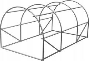 GARDEN LINE 3-segmentový rám záhradného tunela 3,5 × 2 × 2 m – pevná konštrukcia pre fóliovník GardenLine TUN0334
