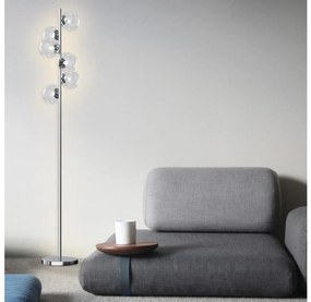 ONLI - Stojacia lampa KIMBERLY 6xG9/6W/230V lesklý chróm