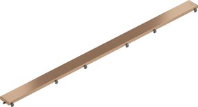 Mexen Flat M13 krytka žľabu 2v1, 100 cm, medená matná, 1C19100