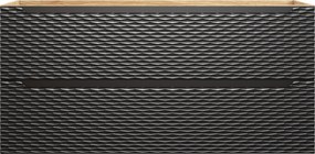 Comad Kúpeľňová skrinka pod umývadlo Ocean Black 120 čierna/dub olejovaný