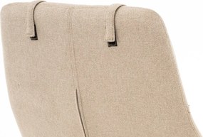 Hojdacie kreslo Galileo, béžová tkanina