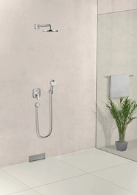 Hansgrohe Crometta, ručná sprcha 1jet, biela/chrómová, HAN-26331400