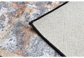 MIRO 51328.804 umývací koberec Abstracțiune protišmykový - šedá / zlato Veľkosť: 80x150 cm