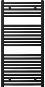 Mexen Helios, vykurovacie teleso 1200 x 600 mm, 664 W, čierna, W103-1200-600-00-70