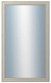 DANTIK - Zrkadlo v rámu, rozmer s rámom 60x100 cm z lišty STEP biela (3018)