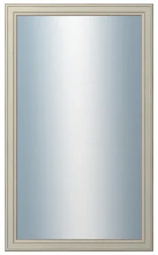 DANTIK - Zrkadlo v rámu, rozmer s rámom 60x100 cm z lišty STEP biela (3018)