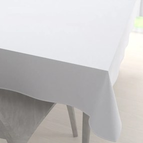 Biante Teflónový obdĺžnikový obrus TF-068 Biely bez vzoru 140x200 cm