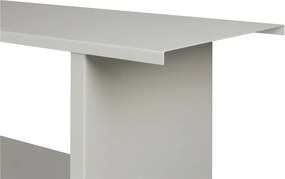 Svetlosivý kovový regál 160x57x37 cm Hes – noo.ma