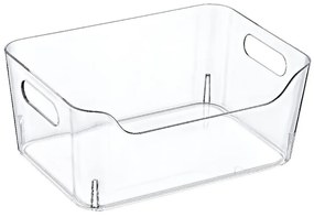 2. akosť - Organizér transparentný, so zníženou prednou hranou QUTTIN - 32 x 21 x 12,5 cm (7 l)
