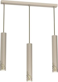 Závesný luster ALTRO 3xGU10/8W/230V béžový
