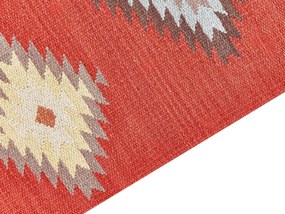 Bavlnený kelímový koberec 80 x 150 cm viacfarebný LORUT Beliani