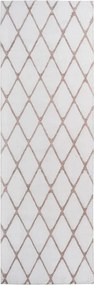XXXLutz BEHÚŇ, 80/250 cm ružová, biela - Online Only bytové doplnky - 005937026381
