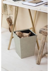 Béžový odpadkový kôš Sofia Canvas Paper Laminate – Bigso