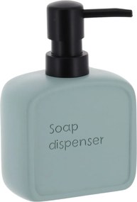 Dávkovač mydla Julia, mätová/s čiernymi prvkami, 225 ml