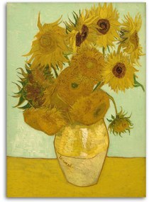 Gario Obraz na plátne Slnečnice - Vincent van Gogh reprodukcie Rozmery: 70 x 100 cm