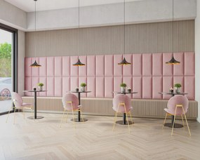 Čalúnený panel na stenu TRINITY - 70x30 cm (viac farieb)