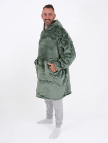 Baránková mikina mikroplyš – Laura olivová veľkosť L