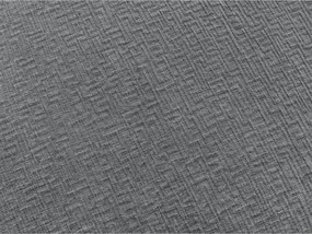 Tmavosivá ženilková pohovka na každodenné spanie/rozkladacia 240 cm Hugo – Bobochic Paris