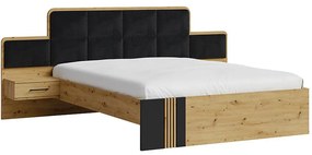 Posteľ s nočnými stolíkmi Molto 160/200