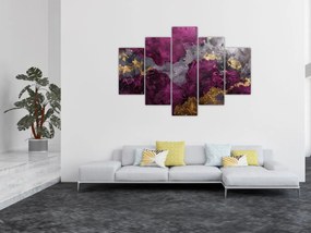 Obraz - Textúrovanie abstrakcie (150x105 cm)