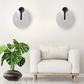 Toolight Toolight, LED nástenné svietidlo 5W APP1313-W, čierna, OSW-00926