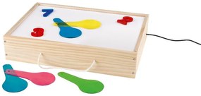 lupilu®  Podsvietená drevená škatuľa na hranie Montessori  (100395124)