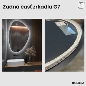 Zrkadlo v tvare kamienka s LED osvetlením G7
