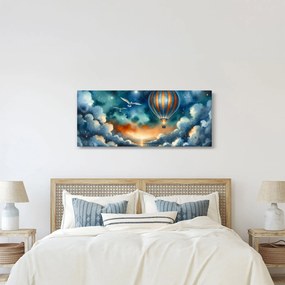 Obraz - Lietať nočnou oblohou (120x50 cm)