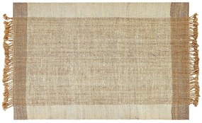 Jutový koberec 200 x 300 cm béžový DEDEMLI Beliani