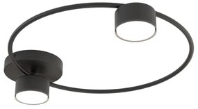 Stropné svietidlo LUCIO 2xGX53/12W/230V čierna