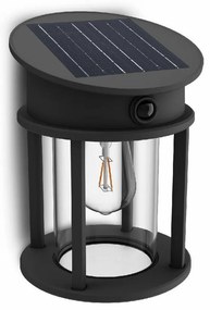 Philips Geri UltraEfficient solárne LED svietidlos antracitovým senzorom, 3,2 W, 2700 K