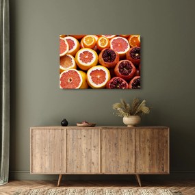 Obraz pomarančov a granátových jabĺk (90x60 cm)