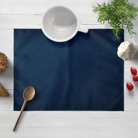 Biante Zamatové prestieranie na stôl Velvet Prémium SVP-029 Námornícka modrá 30x40 cm