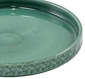 Tyrkysové dezertné porcelánové taniere v súprave 4 ks ø 20 cm Heath Jade – Ladelle