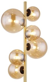 Globo 56135-6S - LED Stojacia lampa RIHA 6xG9/3W/230V mosadz