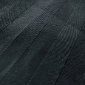 Áčko a.s. Ružomberok Damaškové obliečky Čierna - 4 set, Vyberte rozmer Bežný rozmer: 70x90, 140x200