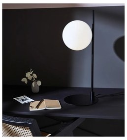 Biela stolová lampa Markslöjd Dione, výška 62,5 cm