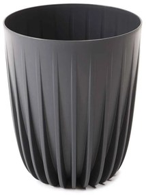 Kvetináč STRIPPED ECO I 39 cm antracitový