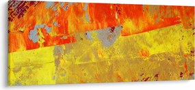 Obraz abstrakcie - maľba (120x50 cm)
