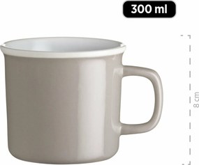 Mäser Jedálenská súprava riadu 16 ks MAILA – svetlomodrá mix