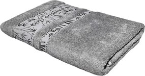 Osuška bambusová sivá 70x140 cm EMI