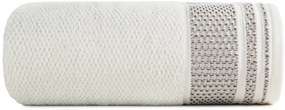 BAVLNENÝ UTERÁK SUZANA SADA 3KS 70X140 CM KRÉMOVÁ