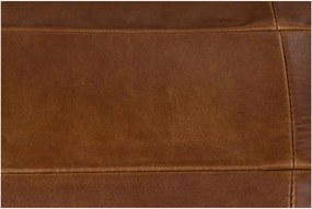 Hnedé kožené kreslo Wyatt – Dutchbone