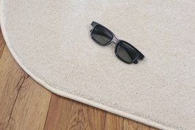 Vopi, Kusový koberec Laguna krémová ovál, 160x240 ovál, biela, obývacia izba