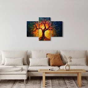 Obraz - Strom života v mozaike (90x60 cm)