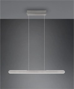 Svetlosivé LED závesné svietidlo Helios – Trio