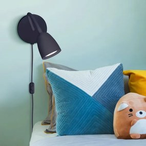 Solight WO54-B - LED Stmievateľná nástenná lampička LED/4W/230V čierna